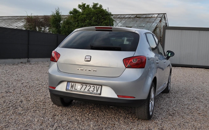 Seat Ibiza cena 20000 przebieg: 150000, rok produkcji 2009 z Łeba małe 562